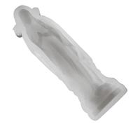 Moules à Bougie en Silicone, Moules à Savon Silicone Décor Religieux Statue Marie, Outils de Loisirs Créatifs Réutilisables pour Plâtre, Résine, Chocolat, Pâtisserie, Décoration de Noël et Fêtes