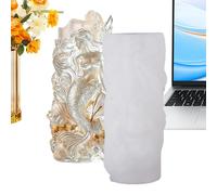 Moules À Bougie En Silicone - Moules Réutilisables Anti-Adhérents Sirène Outils de Création | Façons à Décoratifs Silicone,Pour Savon Plâtre Époxy Décorations Projets Cadeaux Pour Noël Et