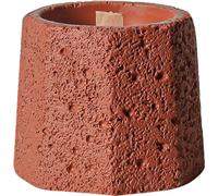 Moules à bougie hexagonaux, Moules en béton de ciment pour bougies parfumées, bougies chauffe-plat, Moules à bougie cylindriques pour la fabrication de bougies (Rouge)