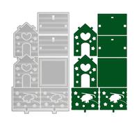 Moules à bougies - Bougeoir de Noël en silicone | Antiadhésif pour lampe de nuit pour cire, plâtre, argile, fondant, salle d'étude, chambre à coucher, salon, cuisine, porches, bureau, école, outils de