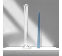 Moules à Bougies Coniques, Outils de fabrication de bougies en plastique PC, Moule à Bougie Parfumée pour Fabrication de Bougies pour Dîners aux Chandelles, Prières, Fête