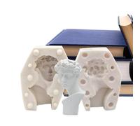 Moules à bougies corporelles en résine - Moule en silicone pour buste masculin et féminin - Forme de bougie de la déesse Vénus | Moule à bougie fait à la main - Fabrication artisanale à la maison