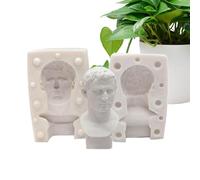 Moules à bougies corporelles - Moule à savon en silicone et parfumée | Statue du Laocoon pour sculptures en résine | Outil artisanal de portrait pour décoration d'intérieur et cadeau pour amis