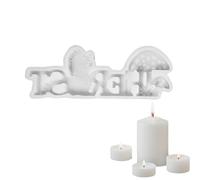 Moules à bougies d'automne faits à la main en silicone pour Thanksgiving, hérisson, aide artisanale polyvalente pour modeler des bougies en argile, ornements en résine, plâtre, béton