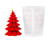 Moules à bougies de Noël à mouler, outils de ponçage en silicone, bougies d'aromathérapie en résine époxy, moules à mouler pour décoration de bougies de Noël