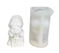 Moules à bougies en résine en forme de cœur - Moule en silicone réutilisable pour la fabrication de bougies, le savon, les décorations de pâtisserie - Design détaillé pour les loisirs créatifs et la