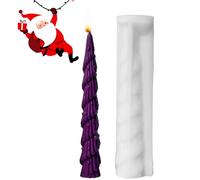 Moules à bougies en silicone 3D en forme d'arbre de Noël | Ornements artisanaux, fournitures de fabrication de savon, moule pour cire, chocolat, gelée, fondant