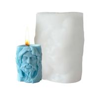 Moules À Bougies En Silicone,3D Silicone À Démoulage Facile | Moules À Savon Flexibles,Pour Femmes Débutantes Amateurs D'Artisanat Résine Plâtre Décoration Maison Anniversaire