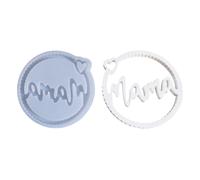 Moules à bougies en Silicone avec lettrage MAM, moules à