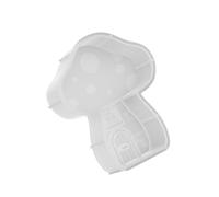 Moules à bougies en silicone en forme de maison de champignon, B | Moules à savon en Silicone en forme de champignon, pour résine époxy, bougie faite à la main, décoration de la