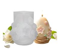 Moules à bougies en silicone faciles à démouler, réutilisables, de qualité | Moules en résine époxy en silicone pour cire, plâtre, savon, chocolat, projets d'art, artisanat, décoration d'intérieur