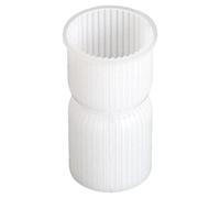 Moules à bougies piliers à rayures - Moule artistique en silicone pour la fabrication de bougies parfumées | Moules modernes à rayures géométriques - Moule à bougie vertical abstrait pour travaux