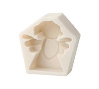 Moules À Bougies Polyvalents En Forme D'ange Moules À Savon Faits À La Main Moule En Argile Matériau En Silicone Pour Bricolage Amoureux De La Fabrication Manuelle Moule Antiadhésif