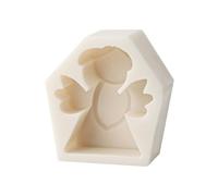 Moules À Bougies Polyvalents En Forme D'ange Moules À Savon Faits À La Main Moule En Argile Matériau En Silicone Pour Bricolage Amoureux De La Fabrication Manuelle Moule Antiadhésif