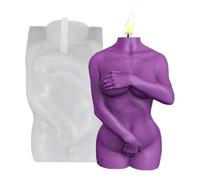 Moules À Bougies - Qualité Alimentaire Résistant À La Chaleur, Moules En Résine, Construction Flexible Antiadhésive | Conception À Libération Facile, Sculpture D'art, Artisanat Créatif Pour Produire D