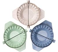 Moules à Chausson et à Pâte 3 pièces Ravioli Emporte Pièce, Moules a Pâtes Fabricant de Boulettes pour pâtes Moule et Pâte Pression Boulette Pie Maker Wrapper Découpe Pâte Accessoires de Cuisine