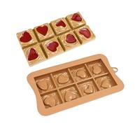Moules à chocolat - Antiadhésifs flexibles | Moules à barres de chocolat profond pour la maison, la cuisine, les fêtes, les activités des , les travaux manuels