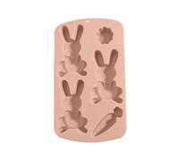 Moules à chocolat de Pâques - Outil de moulage anti-adhésif forme de lapin 3D pour résine époxy - pour gommes, gelée, pâtisserie, décoration de gâteau, savon, chocolat, cupcakes, caramel