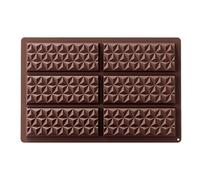 Moules à chocolat détachables, moules à barres chocolatées | Moules en silicone de qualité alimentaire pour bonbons au chocolat | à barres de céréales nutritionnelles résistants à la chaleur, m