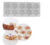 Moules à chocolat en silicone, 3D Hollow Round, Leaves Shape Silicone Molds for Baking Resin Soap Candy Craft Cake Decorating Birthday Desserts(395)