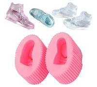 Moules à chocolat en silicone, 3D Sports Shoes Silicone Mould Clay Gumdrop Jelly Cupcake Lollipop DIY Tools Molds Kit for Kid, Men, Women Baking
