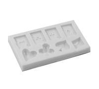 Moules à chocolat en silicone à 8 cavités pour fondant, bonbons, gelée, chocolat, cadeaux pour les amateurs de pâtisserie