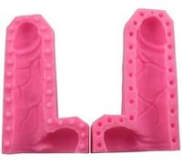 Moules à chocolat en silicone, DIY Funny Silicone Cake Soap Pan Mold Chocolate Jelly Candy Ice Cube Tray Muffin Molds for Epoxy Bake Tray Pan(M)