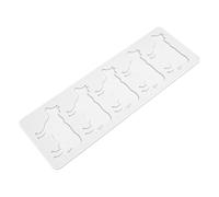 Moules à chocolat en silicone,Ustensiles de pâtisserie Vache rigolote 5 cavités,Moules à Bonbons Formes Variées en Silicone | pour Confiserie Gâteaux Pâtisserie Créative Anniversaire Maison Cuisine Dé