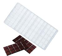 Moules à Chocolat et Bonbons,Fournitures de Cuisine Transparentes pour la Pâtisserie | Moules à Dessert Réutilisables - pour Préparer des Friandises Chocolatées de Noël, des Barres Fourrées, Snack