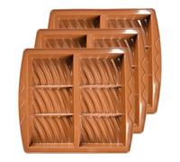 Moules à chocolat fragiles - Moules pour bonbons au chocolat, 3 moules à gâteau au fromage, pudding au beurre | Moules en silicone de qualité alimentaire, barre de céréales Nutrition, Moule épais pour