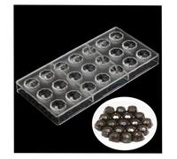 Moules à chocolat, moule à bonbons en polycarbonate transparent, moule rigide pour mariage, anniversaire