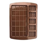 Moules À Chocolat - Moules À Fondants En Silicone Pour Bac À Glaçons Épais | Plateau À Glaçons Pour Pouding Au Chocolat Antiadhésif, Moules À Chocolat De Cuisson, Moules À Chocolat Détachables P