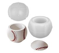 Moules à Chocolat | Réutilisables, Flexibles et Antiadhésifs | Moule Forme de Balle de Baseball pour Savon,pour Chocolat, Gelée, Pâtisserie, Savon, Résine, Pâte à Modeler, Fêtes à la Maison