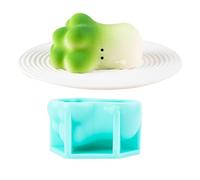Moules à chou en silicone couleur surprise - Moules stables pour mousses et gâteaux - Pour boulangers domestiques et desserts professionnels