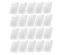 Moules à cire en Silicone, 20 pièces, en forme de cœur, en plastique, à clapet, pour fondre le savon, artisanat d'art