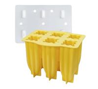 Moules à crème glacée, moules à sucettes glacées,Moules à Popsicle sans danger pour la glace, 6 pièces | Moule à popsicle pour tout-petits, moules à popsicle en silicone avec couvercle pour, fruits,