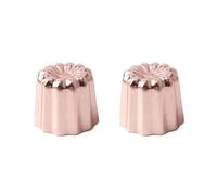 Moules à Cupcake cannelés antiadhésifs en alliage d'aluminium (ensemble)-moules de cuisson individuels for Mini gâteaux, cheesecakes et Desserts