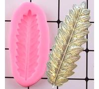 Moules à cupcakes en silicone, 9,7 x 4,6 cm, motif feuille fantaisie, moule en silicone pour cupcakes, fondant, outils de décoration de gâteaux, bijoux, résine, argile, bonbons, chocolat