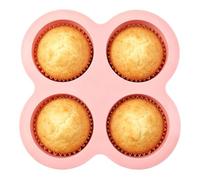 Moules À Cupcakes En Silicone cuisson réutilisable résistante à la chaleur | Moule à Cake Pour bonbons gélifiés savon bougie art créatif fête gelée pudding Rose