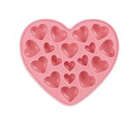 Moules À Cœur En Silicone Pour La Pâtisserie | 18 Cavités Moule En Silicone Qualité Alimentaire - Moules À Chocolat Pour Saint-Valentin,Pour Bonbons Gelées Thanksgiving Fêtes Anniversaire Bureaux Mais