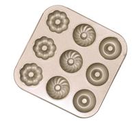 Moules à Donuts pour la Pâtisserie,Ustensile de Pâtisserie Anti-Adhésif pour Gâteaux | Plaques à Donuts pour la | pour la Préparation du Petit-Déjeuner, la Confection de Desserts, et la Cui