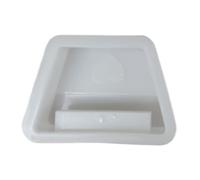 Moules à fleurs en silicone - Moule en silicone en forme de bloc géométrique hexagonal | Moules de Pâques en forme de pot de fleurs | Moules flexibles anti-adhésifs réutilisables résistants à la