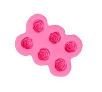 Moules à fondant en forme de fleurs en silicone pour décoration de gâteaux, cupcakes, fabrication de bougies chocolat, moule à savon fait à la main, gâteau chocolat