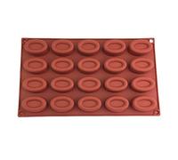 Moules à fondant en silicone exquis en forme de donut ovale faits à la main en résine outils de décoration de gâteaux pour la décoration de gâteaux