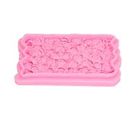 Moules à Fondant en Silicone, outils de décoration de gâteaux, motif de Rose, fournitures de cuisson DIY pour la décoration de gâteaux, fêtes d'anniversaire, Rose 248g