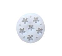 Moules à fondant en silicone pour fleurs - Moules en résine époxy - Pour pâtisserie - Chocolat - Fleurs de chocolat - Moulages en silicone - Résine époxy