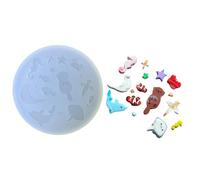 Moules à fondant en silicone robuste en forme de pattes de chats - Accessoire pour bonbons, chocolat et desserts - Facile à nettoyer et polyvalent