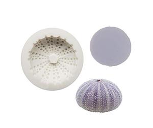 Moules à fondant moule à gâteau mousse oursin pour coquille chocolat moule en silicone moules époxy pour cuisine moules ronds en silicone