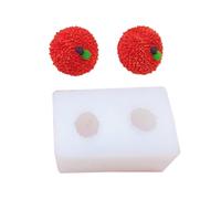 Moules à fruits en silicone avec motifs Balimbing citron, raisin, pour la cuisson du chocolat et des bijoux miniatures recyclables