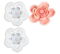 Moules à gâteau en forme de fleur flexibles en silicone robuste et flexible pour pâtisserie créative et décoration de pâtisseries